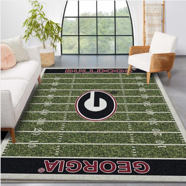 College Georgia NFL Team Logo Area Rug Living Room Rug Christmas Gift US  Decor