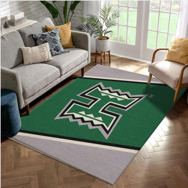 College Spirit Hawaii Sport Area Rug Carpet Team Logo Home Decor Floor Decor