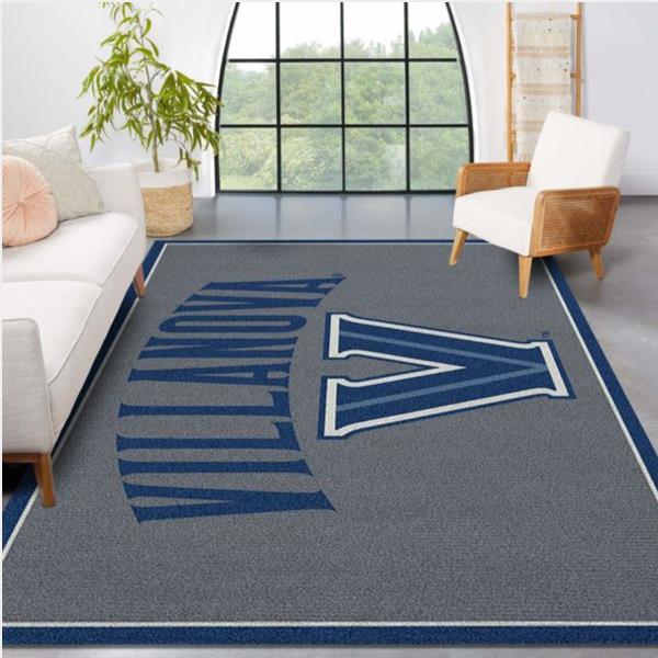 College Spirit Villanova Sport Area Rug Carpet Team Logo Family Gift Us Decor