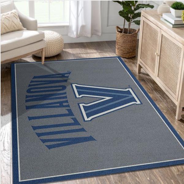 College Spirit Villanova Sport Area Rug Carpet Team Logo Family Gift Us Decor