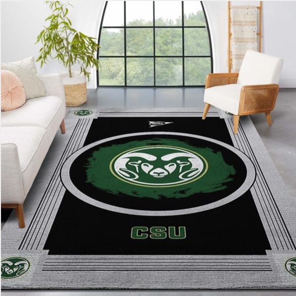 Colorado State Rams NCAA Team Logo Nice Gift Home Decor Rectangle Area Rug