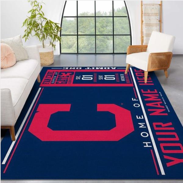 Customizable Cleveland Indians Wincraft Personalized Mlb Team Logos Bedroom Christmas Gift Us Decor