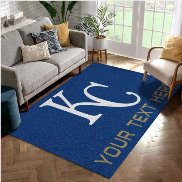 Customizable Kansas City Royals Personalized Accent Rug Area Rug For Christmas Living Room And Bedroom Rug Home Decor Floor Decor