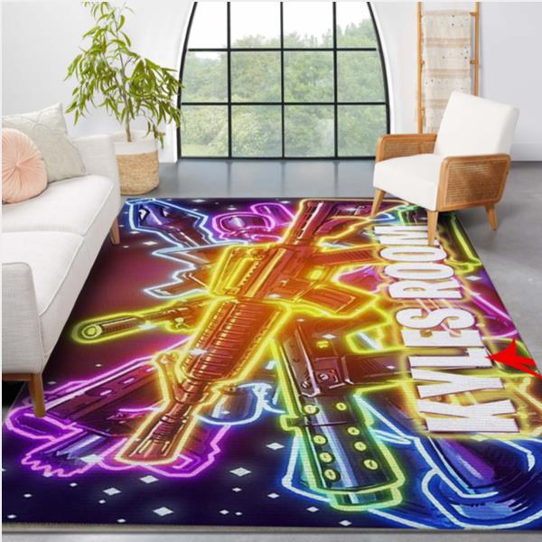 Customized Name Fortnite Ver1 Rug Living Room Rug Home Decor Floor Decor