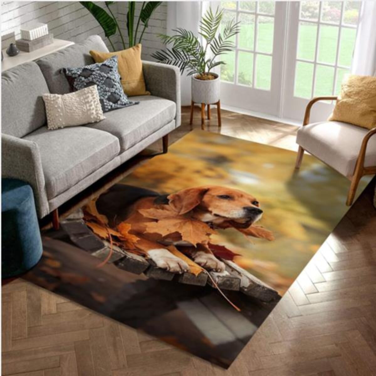 Border Collie Dog Area Rug Bedroom Rug Family Gift US Decor - Peto Rugs