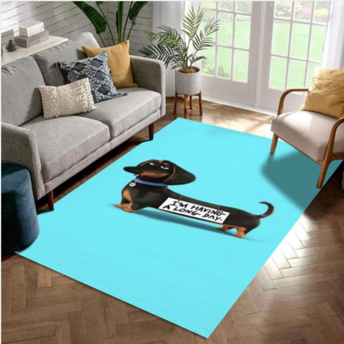 Dachshund Dogs Area Rug and Runner Personalized Indoor Many Designs NWT NEW