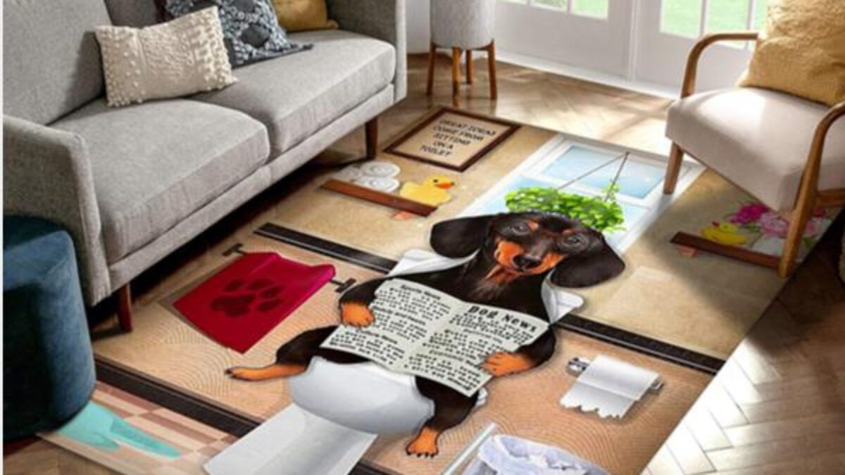 Dog Paw Print Area Rug Carpet I Love Dogs Carpet Golden Retriever Carpet  Husky Carpet Boxer Carpet Pitbull Carpet Dachshund Carpet Rug Carpet -  Travels in Translation