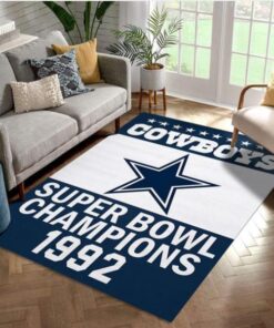 Dallas Cowboys 1992 Nfl Rug Living Room Rug Home US Decor