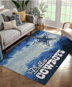 Dallas Cowboys Fade Rug NFL Team Area Rug Bedroom Rug Home Decor Floor Decor