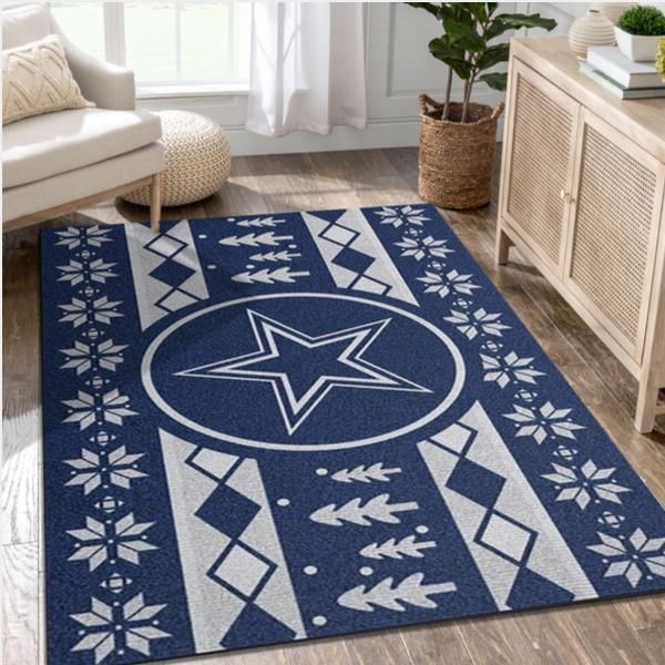 Dallas Cowboys Nfl Area Rug Carpet Living Room Rug Family Gift Us Decor