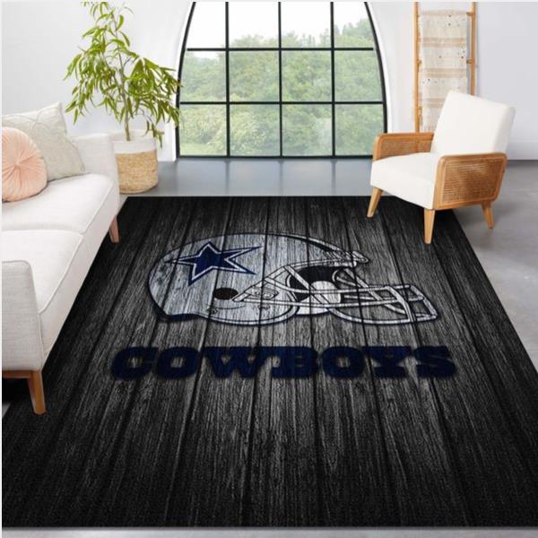 Dallas Cowboys Nfl Area Rug Living Room Rug Home Decor Floor Decor