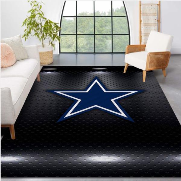 Dallas Cowboys Nfl Area Rug Living Room Rug Us Gift Decor