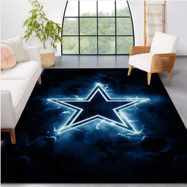 Dallas Cowboys Nfl Rug Bedroom Rug Home Decor Floor Decor