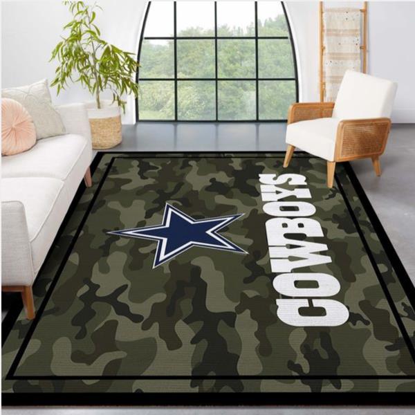 Dallas Cowboys Nfl Rug Room Carpet Sport Custom Area Floor Home Decor V4