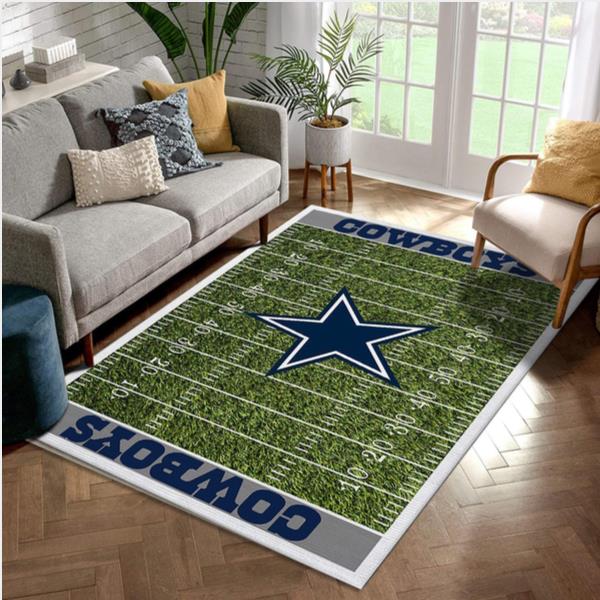 Dallas Cowboys Nfl Rug Room Carpet Sport Custom Area Floor Home Decor V5
