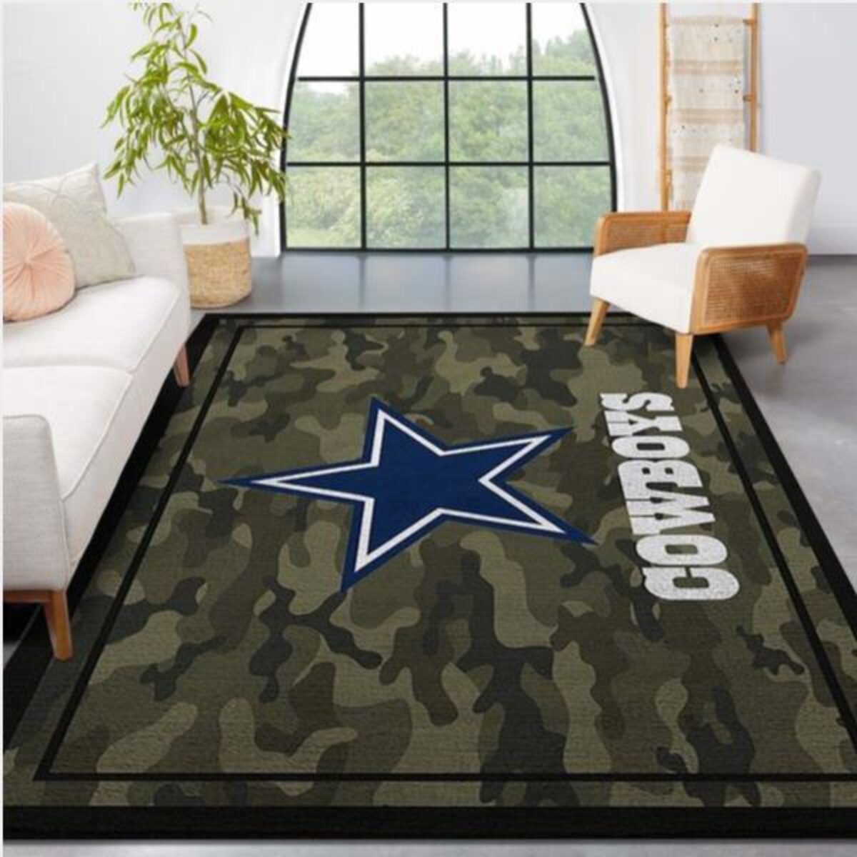 Dallas Cowboys Nfl Navy Camoflage 3D Hoodie - Peto Rugs