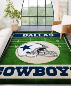 Dallas Cowboys Retro NFL Rug Bedroom Rug Home Decor Floor Decor