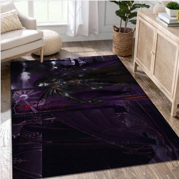 Dark Elf Prince Video Game Area Rug Area Area Rug