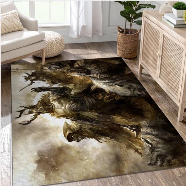 Death Hunt Warband Video Game Area Rug For Christmas Living Room Rug