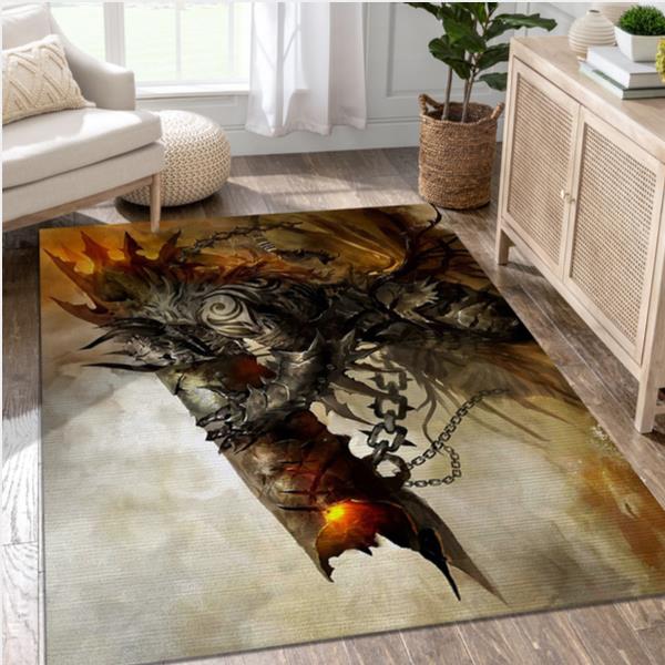 Demon Cannon Video Game Area Rug Area Area Rug