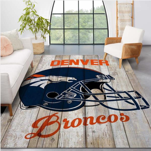 Denver Broncos Football Nfl Rug Bedroom Rug Us Gift Decor