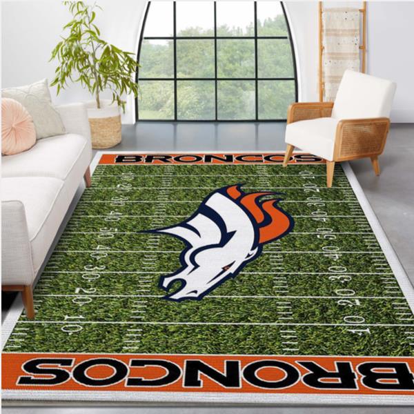 Denver Broncos Nfl Rectangle Carpet Rugs