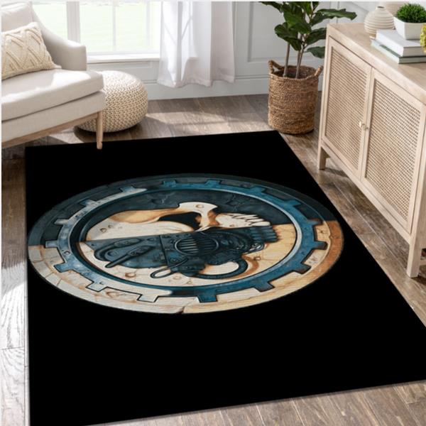 Deus Est Machina Video Game Reangle Rug Area Rug