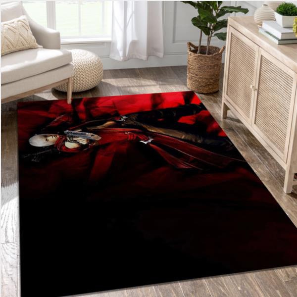 Devil May Cry 3 Dantes Awakening Video Game Area Rug For Christmas Bedroom Rug