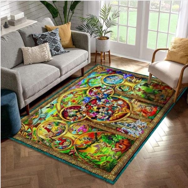 Disney Characters Area Rug - Living Room Carpet Local Brands Floor Decor The Us Decor