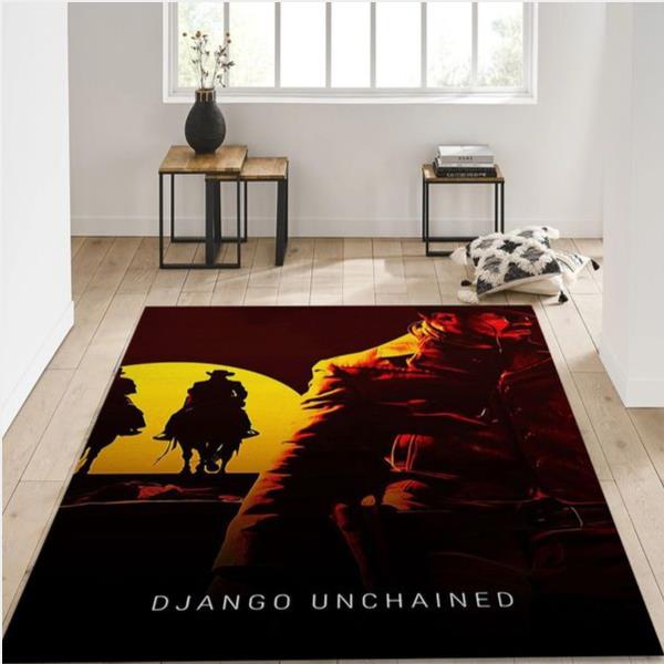 Django Unchained 2012 Rug Movie Rug Family Gift Us Decor