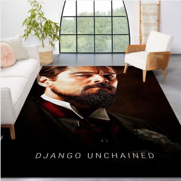 Django Unchained Area Rug Art Painting Movie Rug - Us Gift Decor