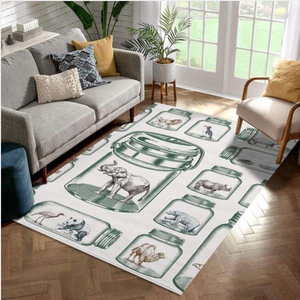 Endangered Species Preservation Area Rug Carpet Living Room Rug Us Gift Decor