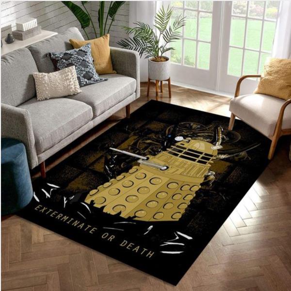 Exterminate Or Death Area Rug Bedroom Rug Home Us Decor