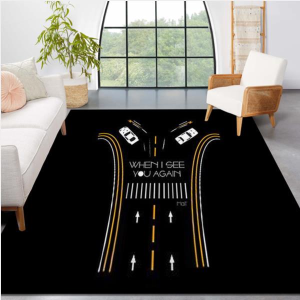 Fast And Furious Movie Racetrack Area Rug Carpet Bedroom US Gift Decor