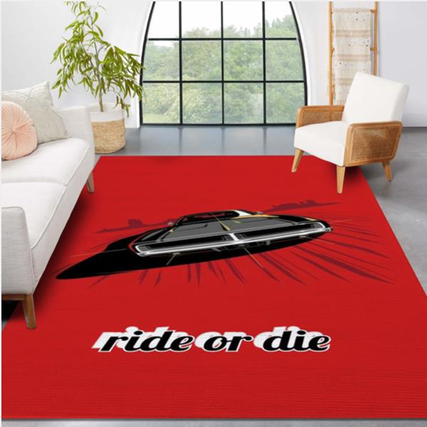 Fast And Furious Ride Or Die Area Rug Carpet Bedroom Family Gift US Decor