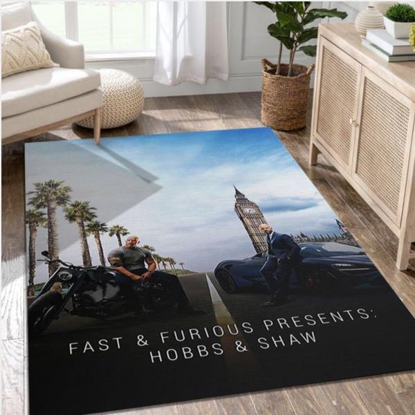 Fast Furious Presents Area Rug Movie Rug Us Gift Decor