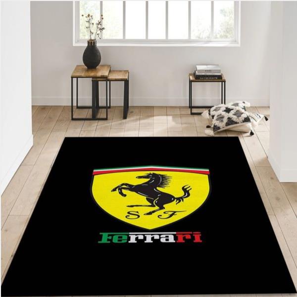 Ferrari Amoled Rug Bedroom Family Gift Us Decor