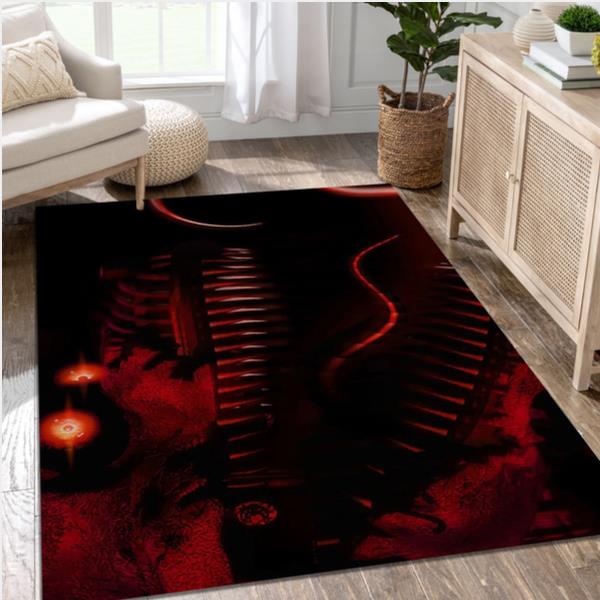 Five Nights At Freddys Nightmare Foxy Video Game Reangle Rug Living Room Rug