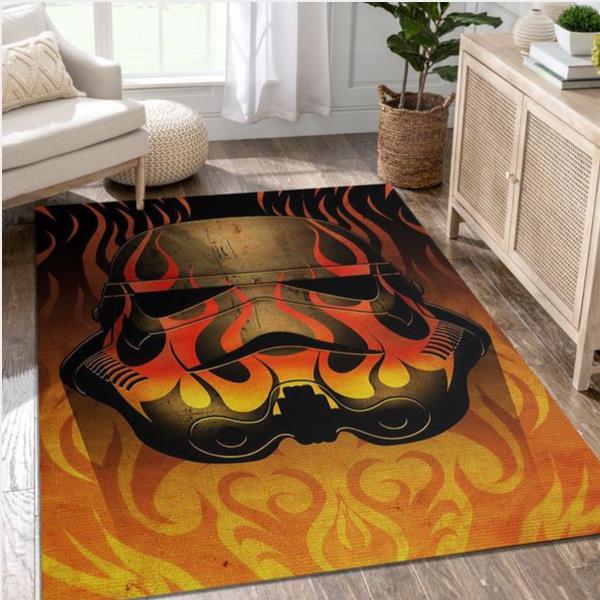 Flames Star War Area Rug Carpet Living Room Rug Us Gift Decor