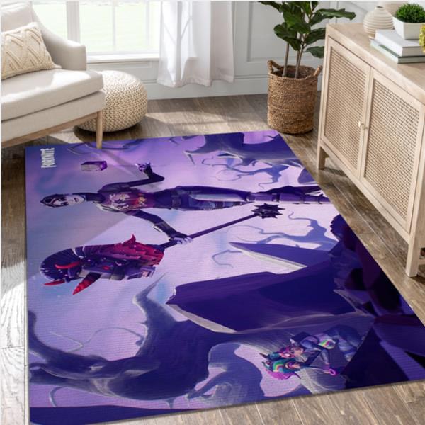 Fortnite Dark Bomber Game Area Rug Carpet Living Room Rug