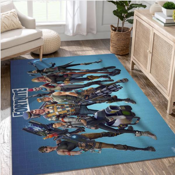 Fortnite Game Area Rug Carpet Living Room Rug