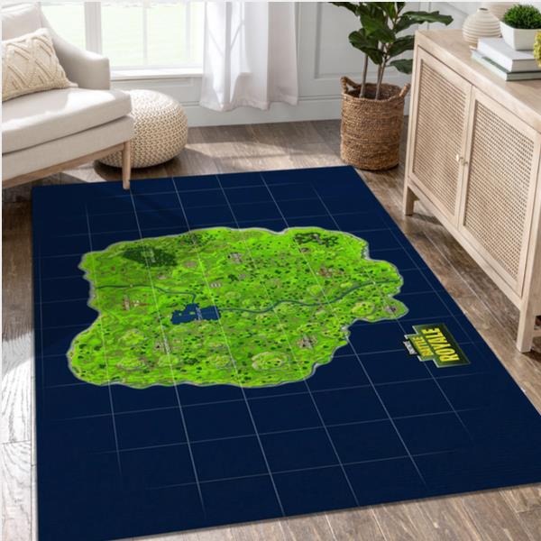 Fortnite Gaming Area Rug Bedroom Rug