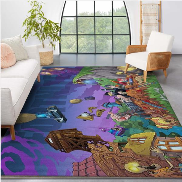 Fortnite Gaming Area Rug For Christmas Living Room Christmas Gift Us Decor