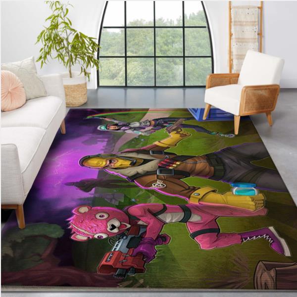 Fortnite Gaming Area Rug Living Room Home Decor Floor Decor