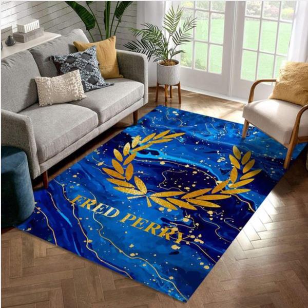 Fred Perry Area Rug Living Room Rug Home Decor Floor Decor