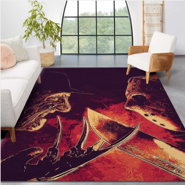 Freddy Vs Jason Rug Bedroom Rug Home Decor Floor Decor