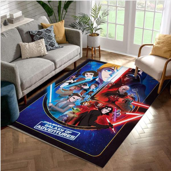 Galaxy Of Adventures Star Wars Movie Rug Star Wars Galaxy Of Adventures Christmas Gift Us Decor