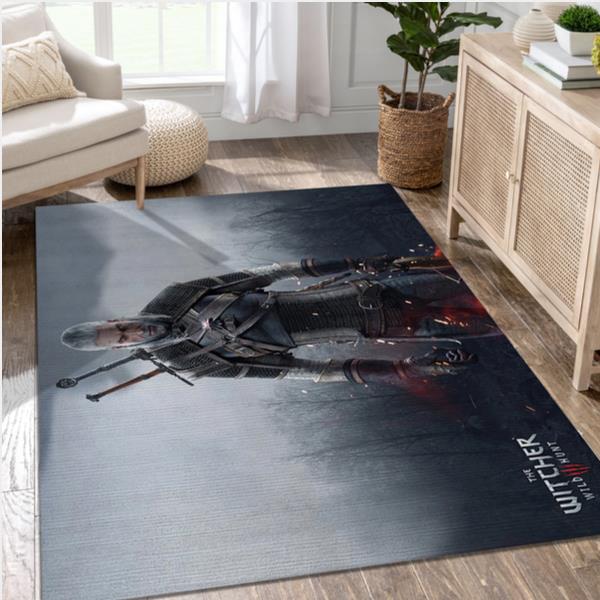 Geralt Of Rivia Game Area Rug Carpet Area Rug