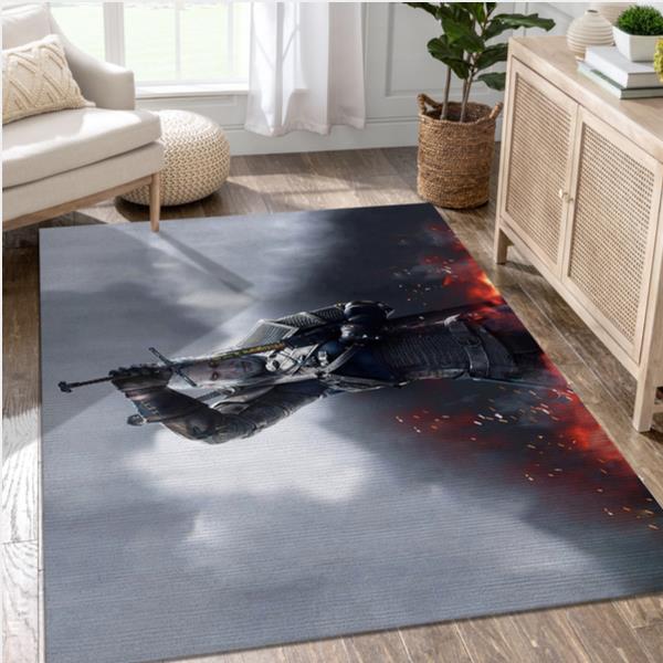 Geralt Of Rivia Game Area Rug Carpet Bedroom Rug