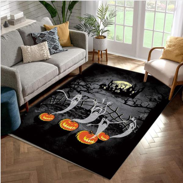 Ghosts Of Halloween Area Rug Carpet Gift For Fans Home Decor Floor Decor